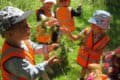 Children at Naturezones wildlife centre