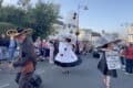 The Regatta Hat Factory entry, with the giant pierrot costume designed and worn by artist Joel Lines