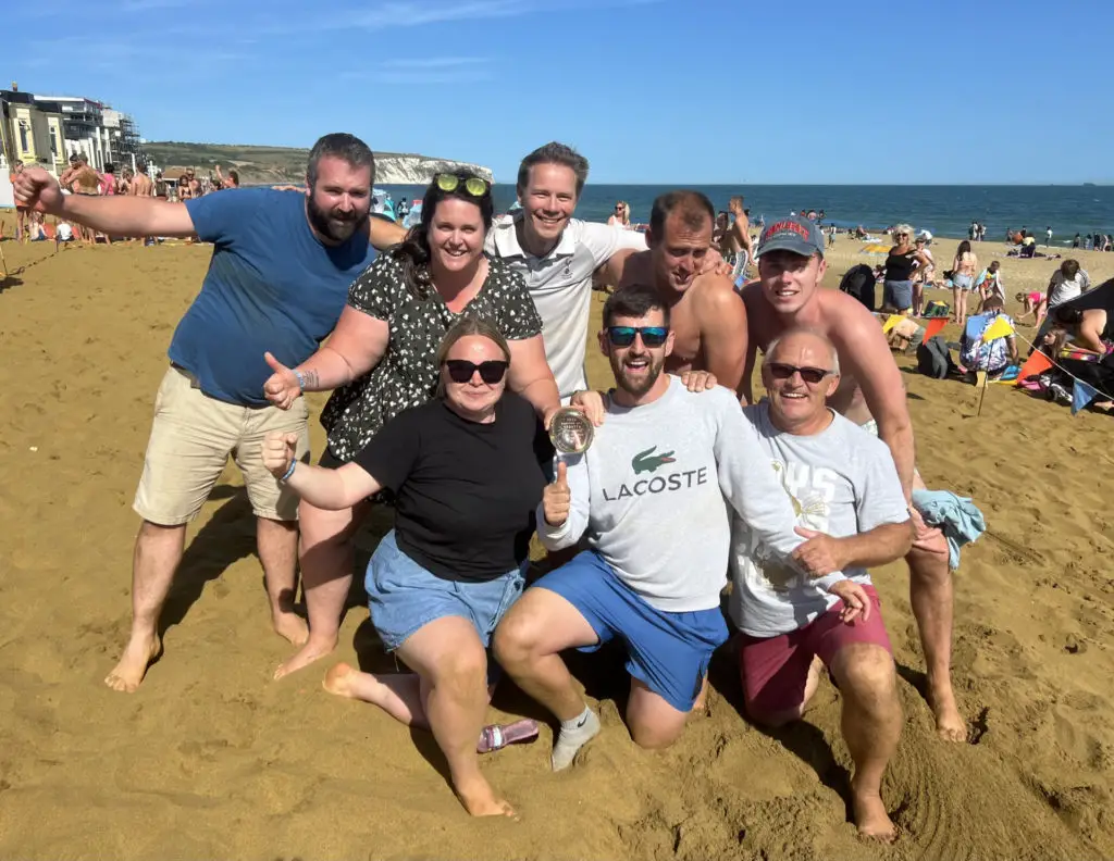 2024 Tug of War winners The Beach Hutters, champions for the second year running (photo by Sandown Carnival)