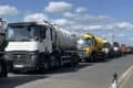 Tankers lined up for East Cowes sewage works