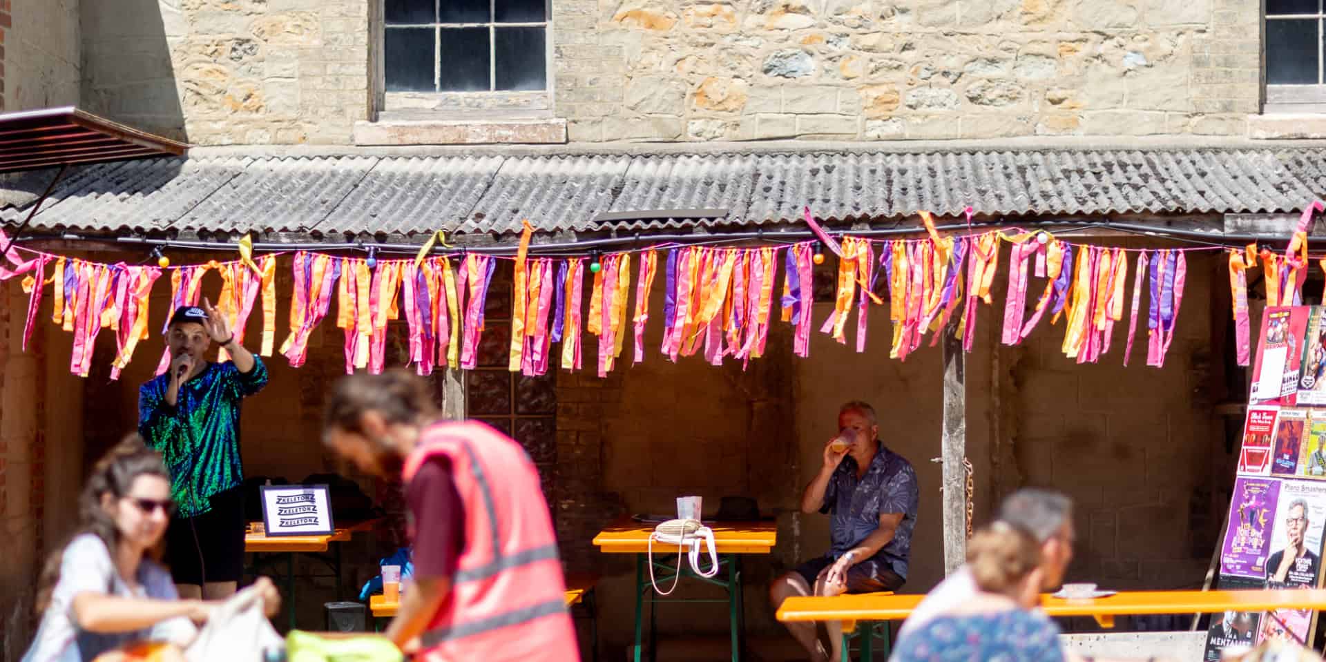 Ingram's Yard during Ventnor Fringe