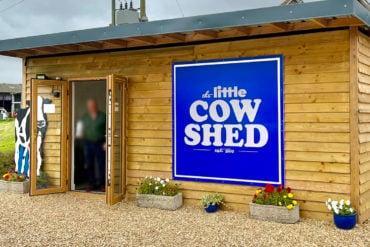 Little Cow Shed from the outside