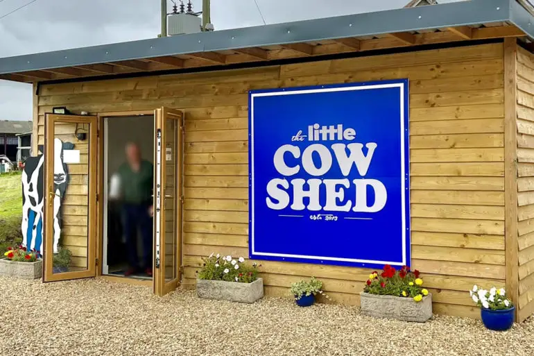 Little Cow Shed from the outside