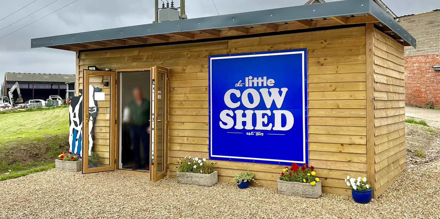 Little Cow Shed from the outside