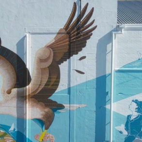 Mural of the eagle