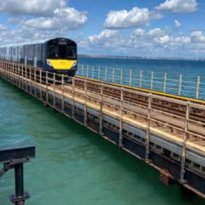 Ryde Pier with SWR train