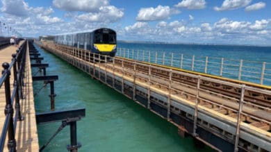 Ryde Pier with SWR train