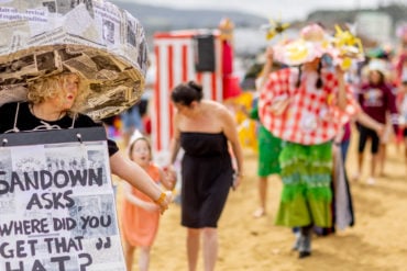 The 2023 Grand Regatta Hat Parade on Sandown's Eastern beach