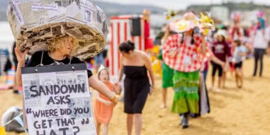 The 2023 Grand Regatta Hat Parade on Sandown's Eastern beach