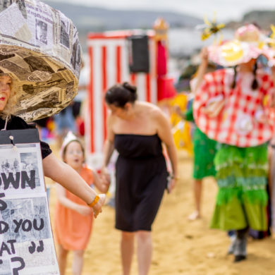 The 2023 Grand Regatta Hat Parade on Sandown's Eastern beach