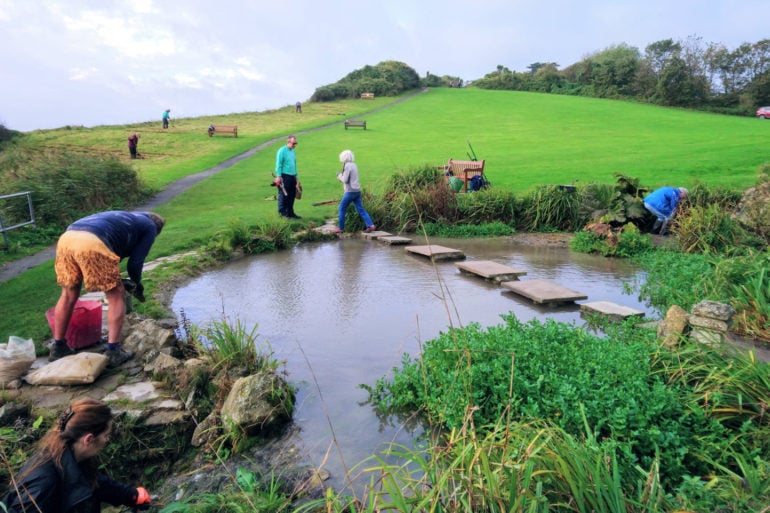 Ventnor Enhancement Fund voluntary gardening work