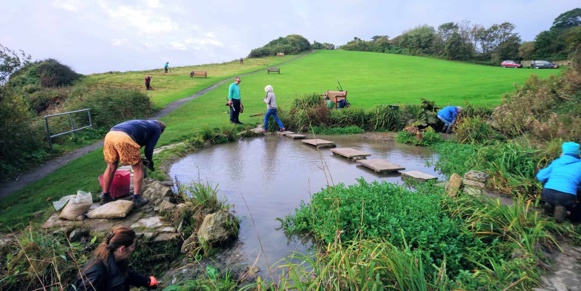 Ventnor Enhancement Fund voluntary gardening work