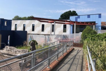 Building works at the new Community Diagnostic Centre