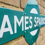 James Sparks Garden sign