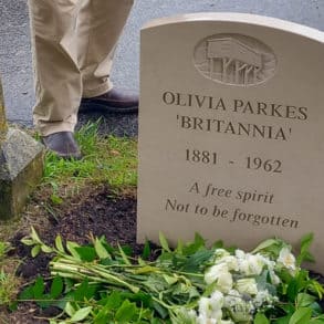 Olivia's new headstone cropped