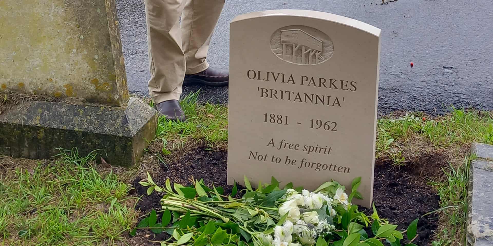 Olivia's new headstone cropped