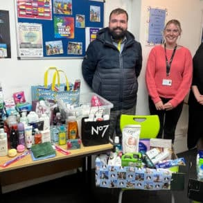 Hygiene Products at the IW Youth Trust