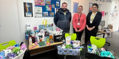 Hygiene Products at the IW Youth Trust