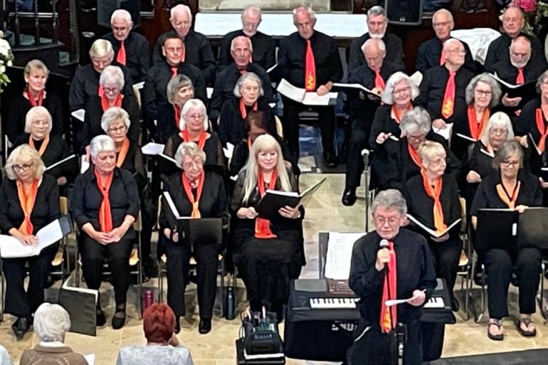 Phoenix Choir performing in July