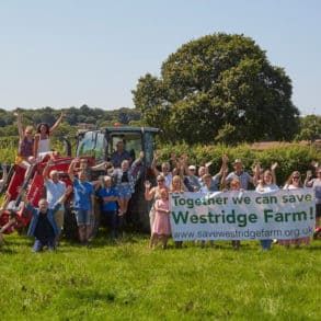 Save Westridge Farm Group photo in 2021 at the farm