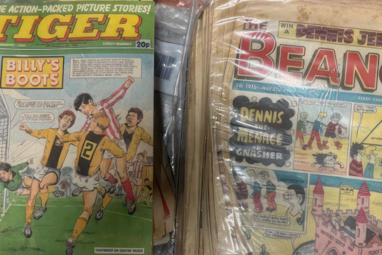 Tiger and Beano comics