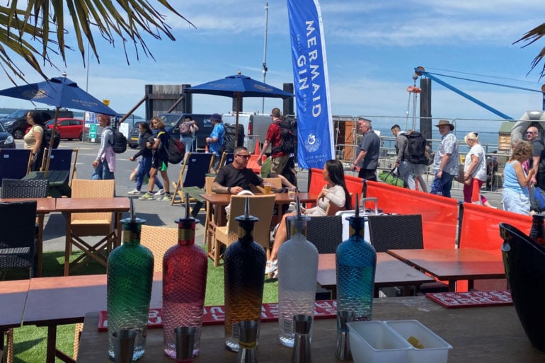 The Mermaid Gin Bar on Ryde Pier