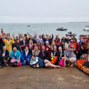 Wessex cancer swimmers