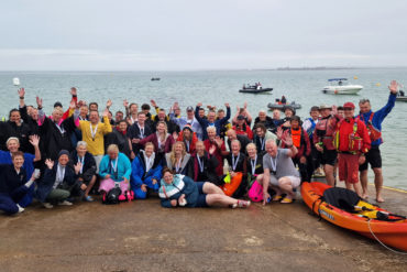 Wessex cancer swimmers