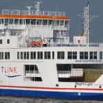 Wight Light Wightlink ferry on Yarmouth to Lymington route