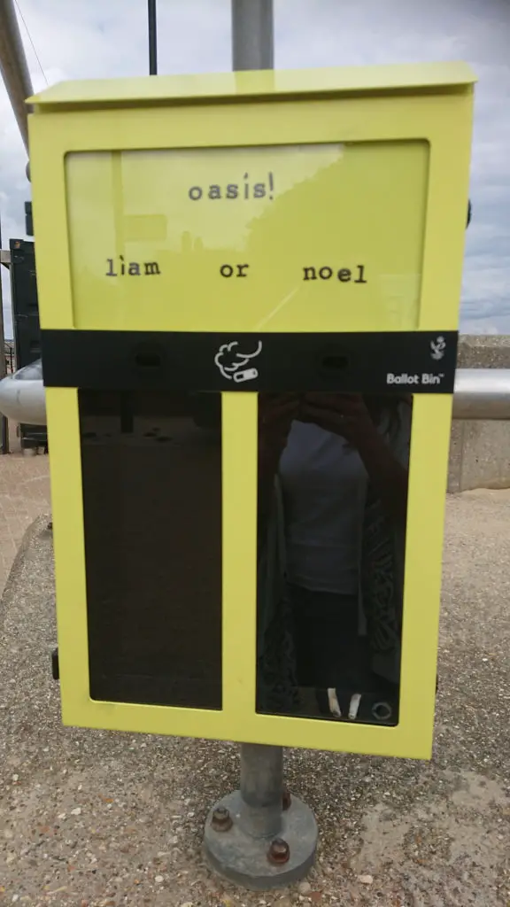 cigarette ballot boxes