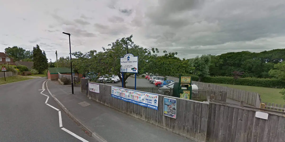 The entrance to northwood primary school