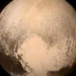 Color image of pluto