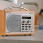 Evoke DAB Radio in a kitchen