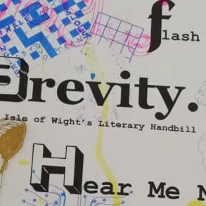 Front cover of the Brevity literary zine