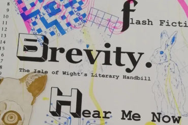 Front cover of the Brevity literary zine