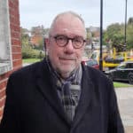 Mark Chiverton from Unison standing outside County Hall