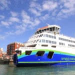 Victoria of Wight ferry at-Portsmouth