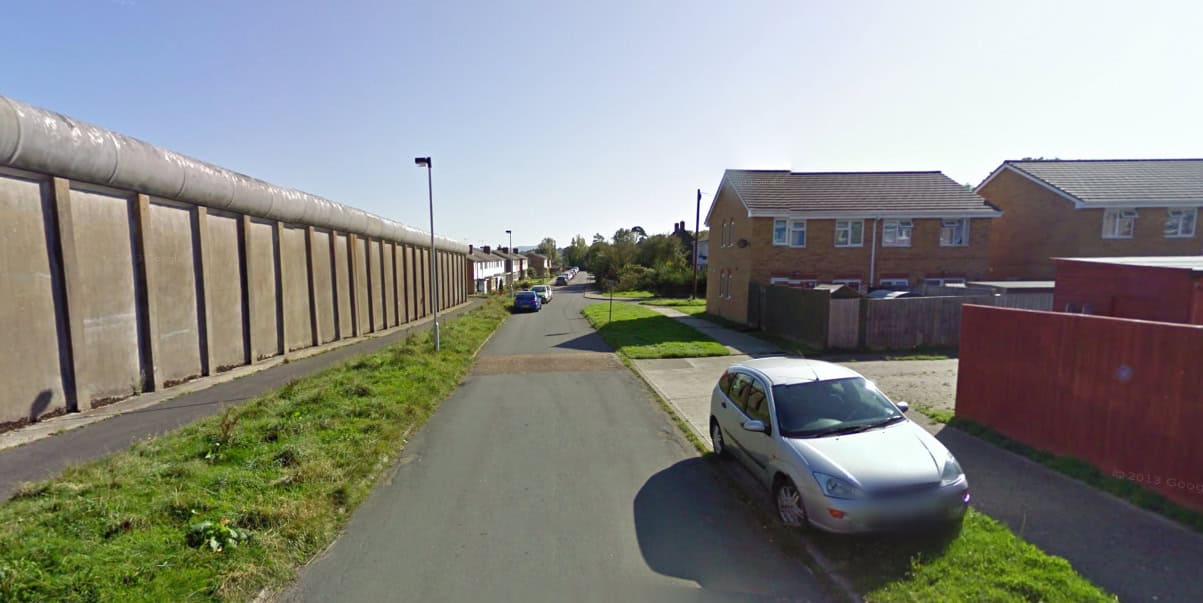 argyle road, newport- google maps