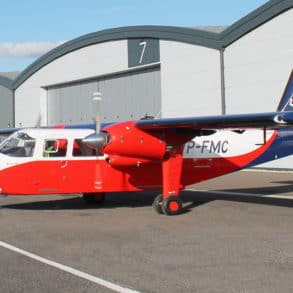 FIGAS Islander plane