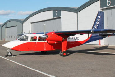 FIGAS Islander plane