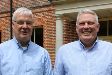 Company directors Mike Anderson (left) and David Prendergast