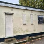 Northwood House car park toilet block