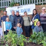 Team Wilder in Freemantle Southampton with community members planting