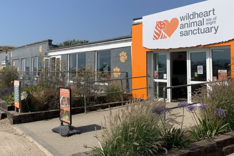 Exterior of Wildheart Animal Sanctuary