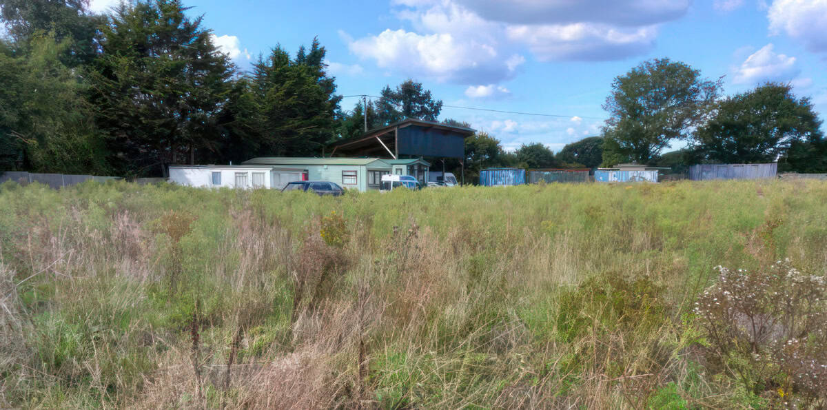 arreton construction buildings in the field