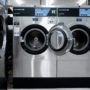 launderette washing machines