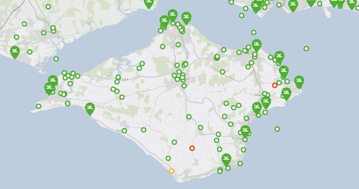 new southern water storm overflow map