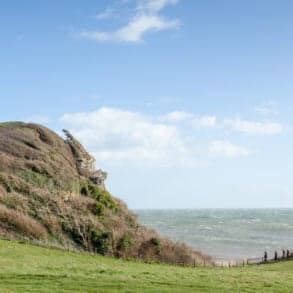 Millennials walking on the south coast of the Isle of Wight - Visit Isle of Wight