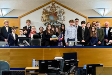 Students at the Mock Trials