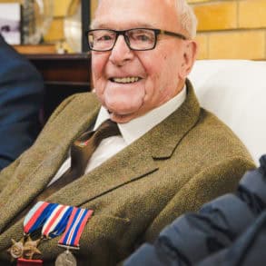 Roy Hayward pictured at The Veterans’ Hub